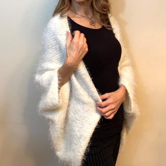 RW&Co ivory  cardigan large - Picture 3 of 4